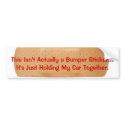 KRW Car Bandage bumper stickers