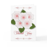 KRW Cherry Blossom Thank You cards