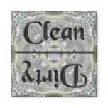 KRW Clean and Dirty Kitchen Magnet