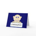 KRW Coming Soon Boy Baby Shower Invitation cards