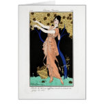 KRW Costumes Parisiens 1914 Blank Note Card