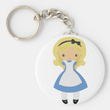 KRW Cute Alice in Wonderland Key Chain