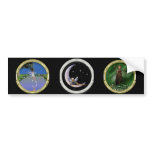 KRW Faery Triple bumper stickers