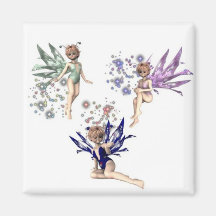 KRW Fairy Trio Magnet