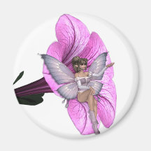 KRW Flower Faery 2 Fridge Magnets