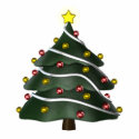 KRW Fun Christmas Tree Ornament photo sculptures