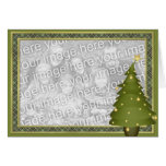 KRW Fun Lil Christmas Tree Custom Photo Card