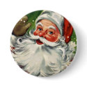 KRW Fun Vintage Santa Claus buttons