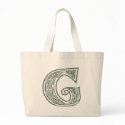 KRW - G - Celtic Monogrammed Tote Bag