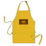 KRW Golden Pumpkin Vintage Crate Label Apron