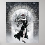 KRW Gothic Winter Faery Fantasy Art Posters