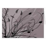KRW Grunge Floral in Misty Lavender cards