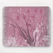 KRW Grunge in Pink Mouse Pad