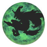 KRW Halloween Moon Witch Shadow stickers