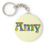 KRW Hippie Groove Name Keychain - Amy