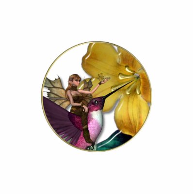KRW Hummingbird Faery Ornament Cut Outs by KRWDesigns