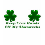 KRW Keep Your Hands Off My Shamrocks t-shirts