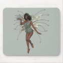 KRW Kiss the Frog African American Faery Mousepad