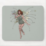 KRW Kiss the Frog Red Head Faery Mousepad
