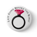 KRW Last Fling Before the Ring Pink Black Pin buttons