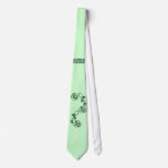KRW Leaf Motif Retro Tie