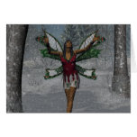 KRW Let It Snow Christmas Faery Card