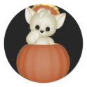 KRW Lil Scardy Cat Halloween - Customised stickers