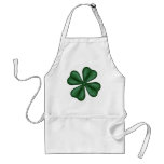 KRW Lucky Four Leaf Clover aprons