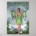 KRW Moonlit Dreams Fairy Fantasy Art posters