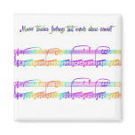 KRW Music Touches Feelings magnets