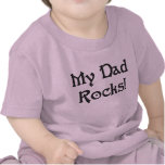 KRW My Dad Rocks Cute Baby Humour t-shirts