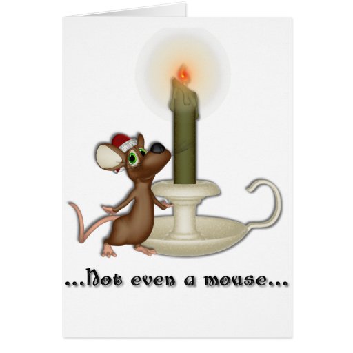 KRW Not Even a Mouse Holiday Card