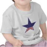 KRW Patriotic USA Flag Star T-shirt