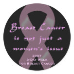 KRW Pink Ribbon 3-Day Walk Men stickers