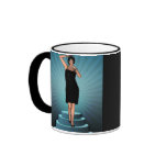 KRW Putting on the Ritz Deco Flapper mugs
