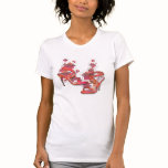 KRW Red Gold Pump t-shirts