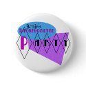 KRW Retro Bachelorette Party Custom Purple Pin buttons
