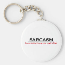 KRW Sarcasm Funny Joke Keychains