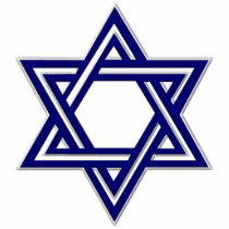 KRW Star of David Hanukkah Ornament Acrylic Cut Out