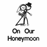 KRW Toon Bride and Groom Honeymoon embroidered shirts