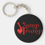 KRW Vamp Tramp Blood Dripping Heart Key Chain