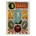 KRW Vintage Circus Poster Card
