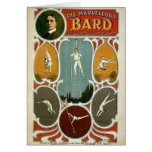 KRW Vintage Circus Poster Card