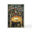 KRW Vintage Circus Poster Card - Customised