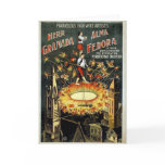 KRW Vintage Circus Poster Card - Customised