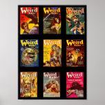 KRW Vintage Comic Book Poster posters