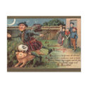 KRW Vintage Halloween Postcard