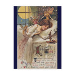 KRW Vintage Halloween Time Postcard