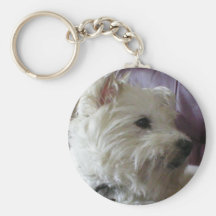 KRW Westie Keychain