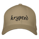 krypted hat embroidered hats